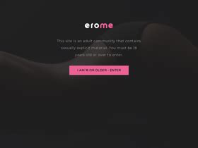 erome alternative|erome.com Concorrentes — Principais sites similares erome.com。